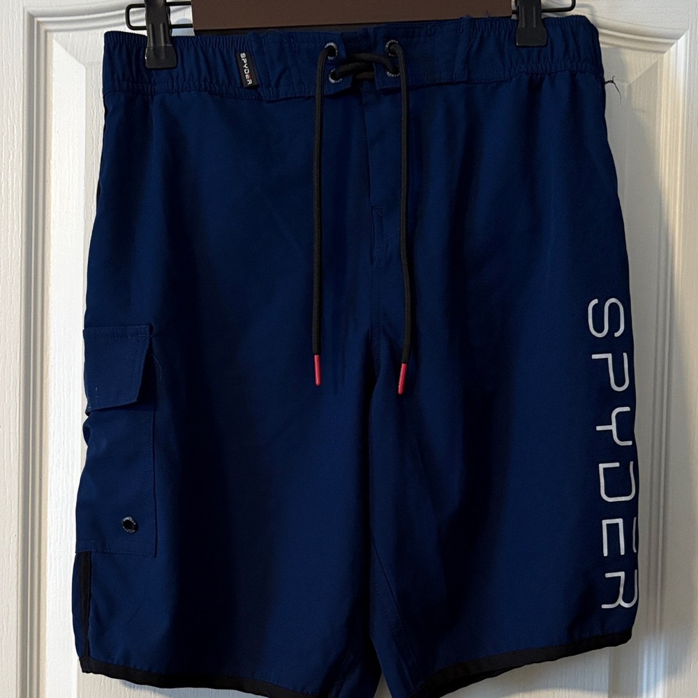 Spyder Men's Dark Blue Swim Board Shorts